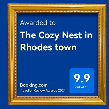 The Cozy Nest In Rhodes Town Apartament *